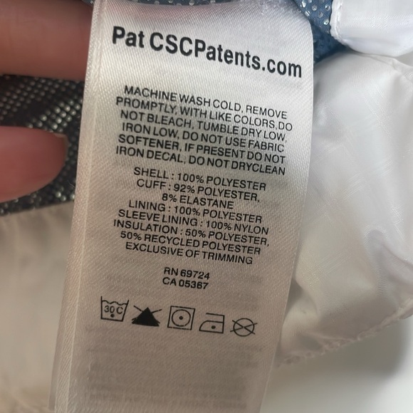 Columbia white Omni heart XS insulated ski jacket​ - Picture 5 of 5